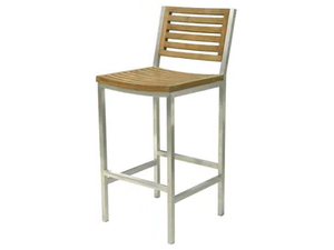 HALTO - Steel stool - Stool by Il Giardino di Legno