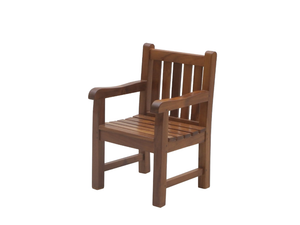 JUNIOR - Teak garden chair with armrests - Chair by Il Giardino di Legno