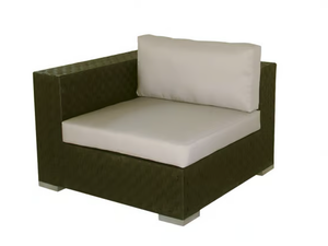 MAUI - Sectional modular synthetic fibre garden sofa - Sofa by Il Giardino di Legno