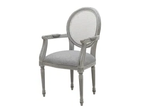 MOZAIC - Solid wood chair with armrests - Chair by Il Giardino di Legno