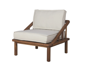 RING - Fabric garden armchair - Armchair by Il Giardino di Legno