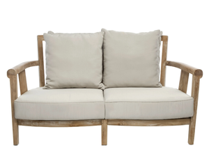 SAINT LAURENT - 2 seater wooden garden sofa - Sofa by Il Giardino di Legno