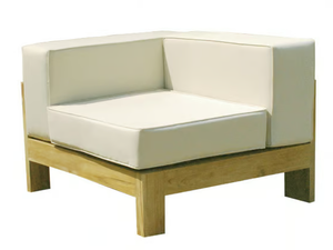 SAINT RAPHAEL - Sectional modular wooden garden sofa - Sofa by Il Giardino di Legno