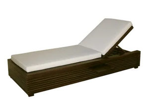 SAINT TROPEZ - Recliner wooden sun lounger - Armchair by Il Giardino di Legno