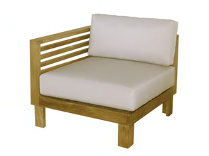 SAINT TROPEZ - Sectional modular wooden garden sofa - Sofa by Il Giardino di Legno