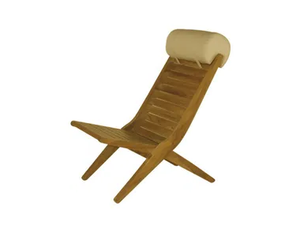 SAVANA - Folding teak deck chair - Chair by Il Giardino di Legno