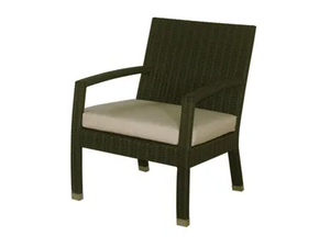 SENTOSA - Garden synthetic fibre easy chair with armrests - Armchair by Il Giardino di Legno