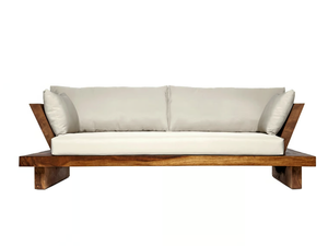 SUAR - Solid wood garden sofa - Sofa by Il Giardino di Legno