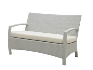 TONGA - 2 seater synthetic fibre garden sofa - Sofa by Il Giardino di Legno