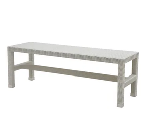 TONGA - Synthetic fibre garden bench - Bench by Il Giardino di Legno