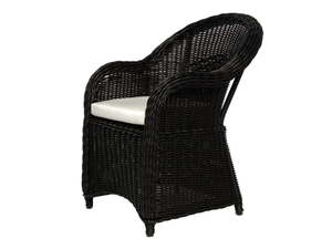 WAPITI - Synthetic fibre garden armchair with armrests - Armchair by Il Giardino di Legno