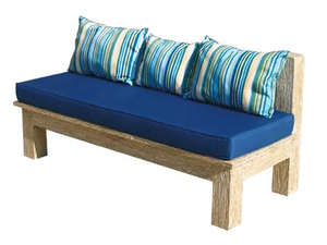 WHITE SAND - Wooden garden bench - Bench by Il Giardino di Legno