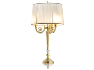 2067 T/LU - LED brass table lamp - Table lamp by Il Paralume Marina