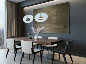 EYE IN THE SKY H2 STANDARD - LED Anodized aluminium pendant lamp - Ceiling lamp by ILFARI