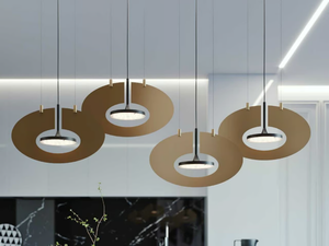 EYE IN THE SKY H4 MINI - LED Anodized aluminium pendant lamp - Ceiling lamp by ILFARI