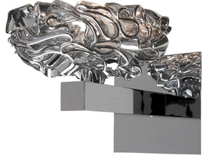 FLOWER FROM AMSTERDAM W1 - Glass wall lamp with fixed arm - Wall lamp by ILFARI