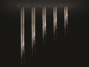 SEXY CRYSTALS C1 - Metal ceiling lamp with crystals - Ceiling lamp by ILFARI