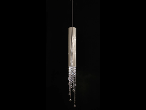 SEXY CRYSTALS H1 - Metal pendant lamp with crystals - Ceiling lamp by ILFARI