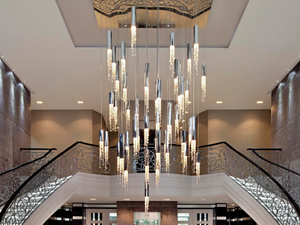 SEXY CRYSTALS SPECIALS - LED metal pendant lamp - Ceiling lamp by ILFARI