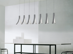 STREAM H7 XL - LED metal pendant lamp - Ceiling lamp by ILFARI