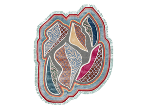 BEIJOS VER. MIAMI AFFAIR - Patterned wool and silk rug - Rug by Illulian