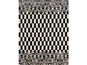 EMPIRE VERS. B - Rug in Himalayan wool, pure silk and vegetable colours - Table by Illulian