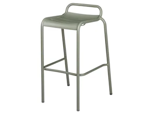 FERMOB - LUXEMBOURG - Stackable high aluminium stool - Stool by In Stock