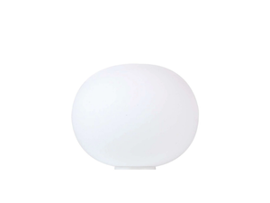 FLOS - GLO-BALL BASIC - Glass and aluminium table lamp - Table lamp by In Stock