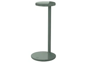 FLOS - OBLIQUE GLOSSY SAGE - LED table lamp with USB charging - Table lamp by In Stock