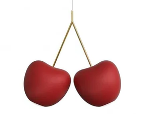 QEEBOO - CHERRY - LED polyethylene pendant lamp - Ceiling lamp by In Stock