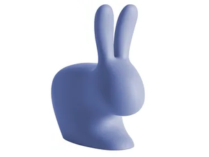 QEEBOO - RABBIT BABY LIGHT BLUE - Polyethylene kids chair - Chair by In Stock