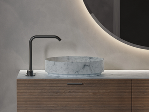 ARC - Countertop round marble washbasin - Washbasin by INBANI