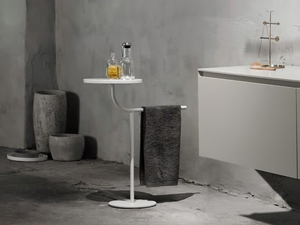 BIVIO - Standing towel rail - Sanitary accessories by INBANI