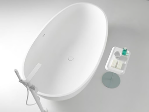 GOUT - Oval Solid Surface bathtub - Bathtub by INBANI