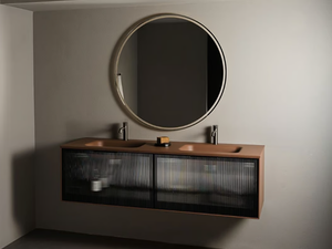 HERITAGE - Wall-mounted vanity unit with drawers - Washbasin cabinet by INBANI