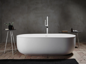 PRIME - Freestanding oval Solid Surface bathtub - Bathtub by INBANI