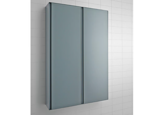 STRATO - Suspended metal bathroom column with doors - Door by INBANI