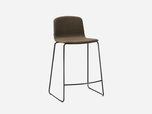 ANN - High sled base fabric stool - Stool by INCLASS