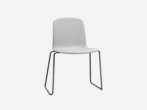 ANN - Sled base fabric chair - Chair by INCLASS