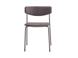 LEA - Stackable fabric chair open back - Chair by INCLASS
