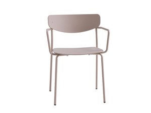 LEA - Stackable polypropylene chair with armrests - Chair by INCLASS