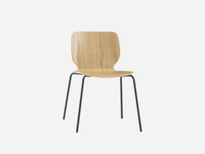 NIM - Stackable wood veneer chair - Chair by INCLASS
