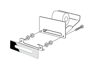 A04270 - Metal Toilet roll holder - Toilet seat by INDA®