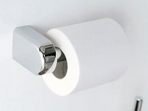 A38250 - Chromed brass toilet roll holder - Toilet seat by INDA®