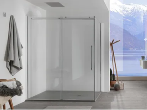 AIR - 2 - Glass shower cabin with sliding door - Door by INDA®
