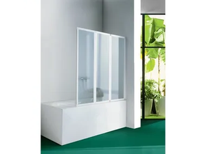 BVP08 - Folding glass bathtub wall panel - Paneling by INDA®