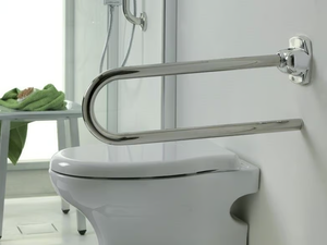 HELP - U-shaped folding toilet grab bar - Toilet seat by INDA®