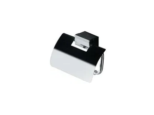 LOGIC - Brass toilet roll holder with cover - Toilet seat by INDA®