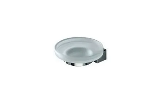 LOGIC - Wall-mounted satin glass soap dish - Sanitary accessories by INDA®