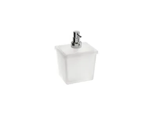 NEW EUROPE - Glass Bathroom soap dispenser - Sanitary accessories by INDA®